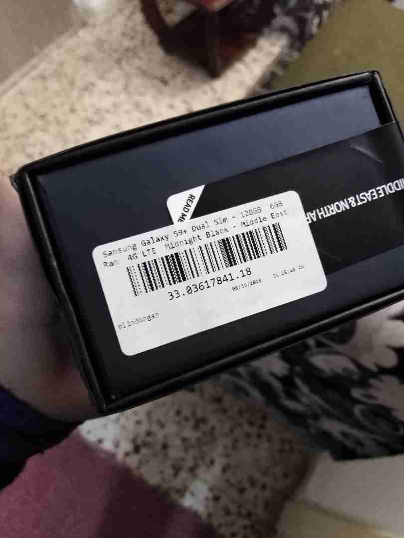 سامسونج Samsung S9 Plus 128GB جديد كرتونة مسكرة
لا تنسَ أنك شاهدت هذا الإعلان في عنكبوت
موباي...