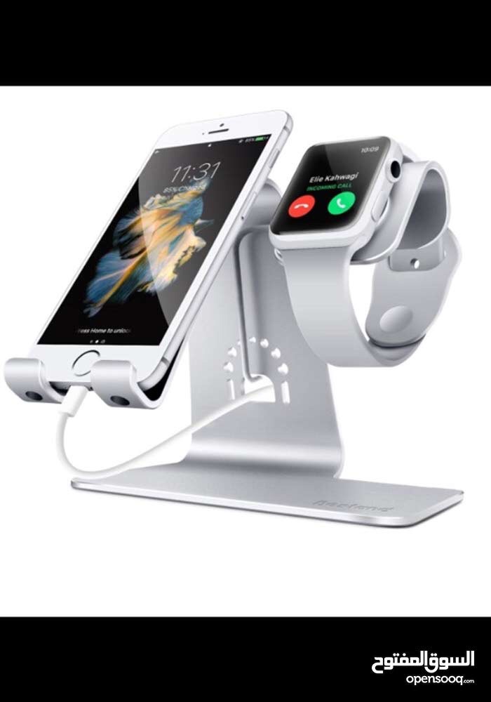Charging stand for Apple Watch and iPhone pure aluminum 100%.
لا تنسَ أنك شاهدت هذا الإعلان في عنكبوت...