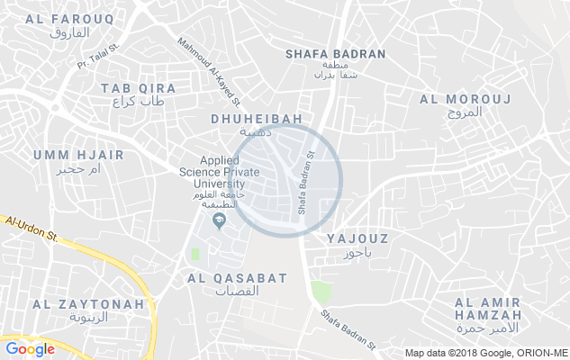 ارض تجاري للبيع بالقرب من جامعة العلوم التطبيقية شفا بدران
لا تنسَ أنك شاهدت هذا الإعلان في عنكبوت...