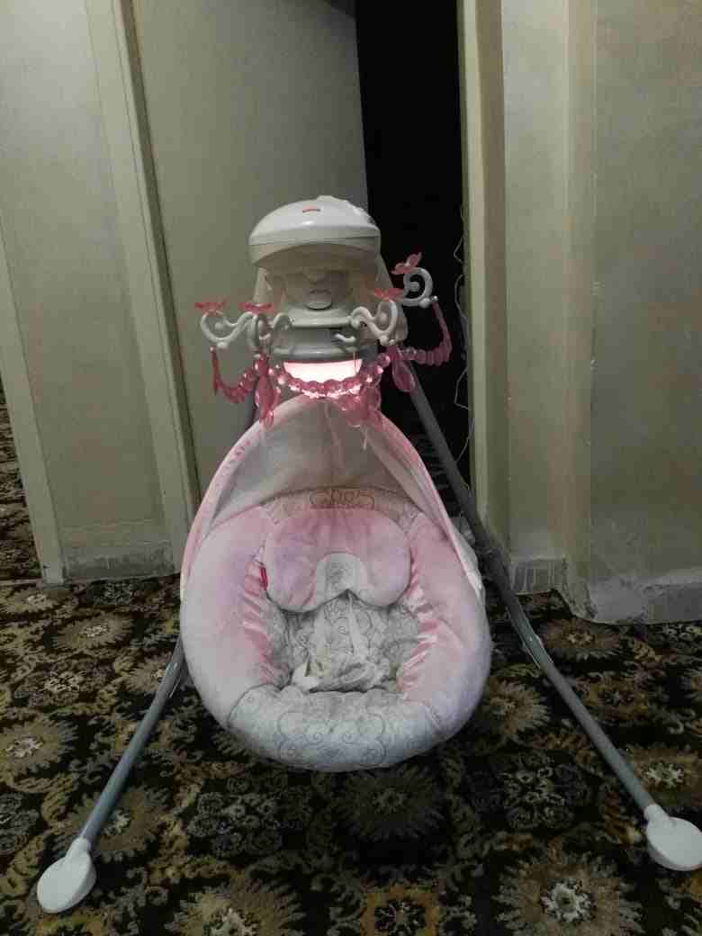 سرير اطفال كهربائي وارد بريطاني ماركة (Fisher-Price)                                            


	 				لا تنسَ أنك شاهدت هذا الإعلان في عنكبوت            
	 				
                            سرير...