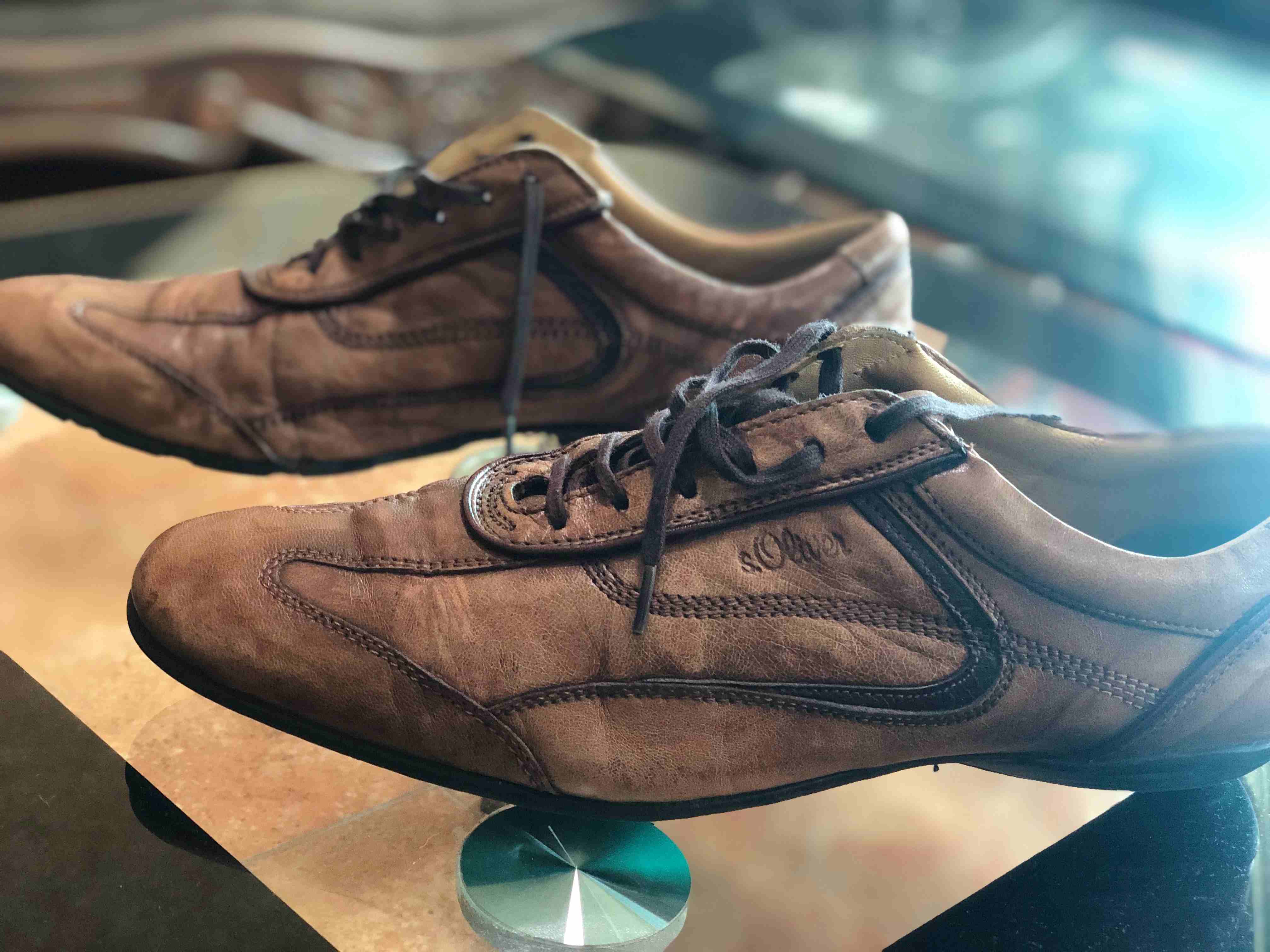 حذاء جلد                                            


	 				لا تنسَ أنك شاهدت هذا الإعلان في عنكبوت            
	 				
                            s.oliver shoes LT.Brown Leather
حذاء ( كندرة جلد...