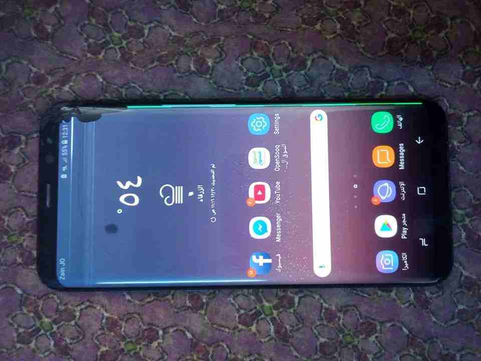 S8 Plus
لا تنسَ أنك شاهدت هذا الإعلان في عنكبوت
فحص كامل ... التتش شغال كله ما عدا المنطقه اعلى ا...