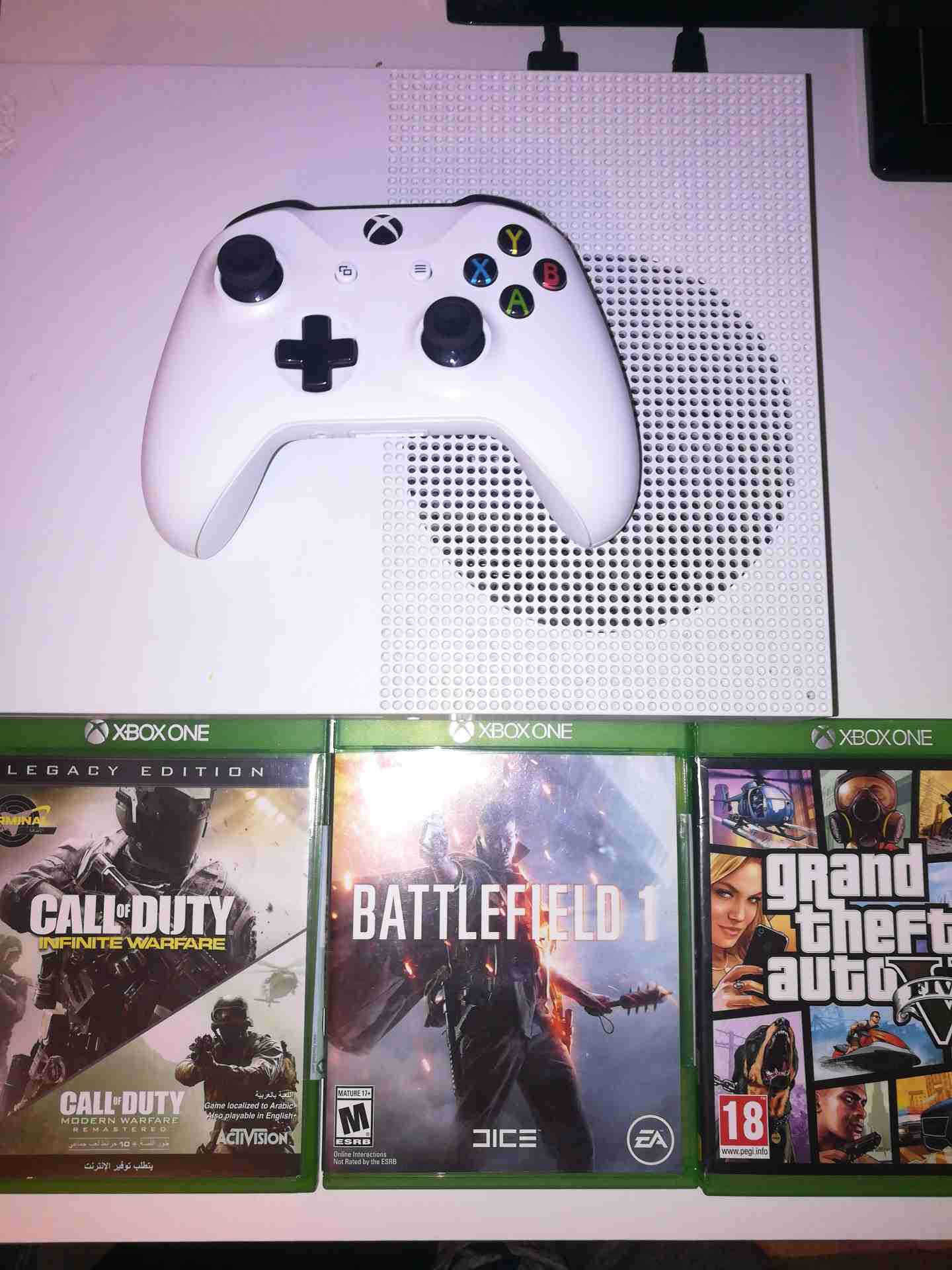 اكس بوكس ون اس 500 جيجا للبيع بسعر مناسب
لا تنسَ أنك شاهدت هذا الإعلان في عنكبوت
اكس بوكس ون اس 5...