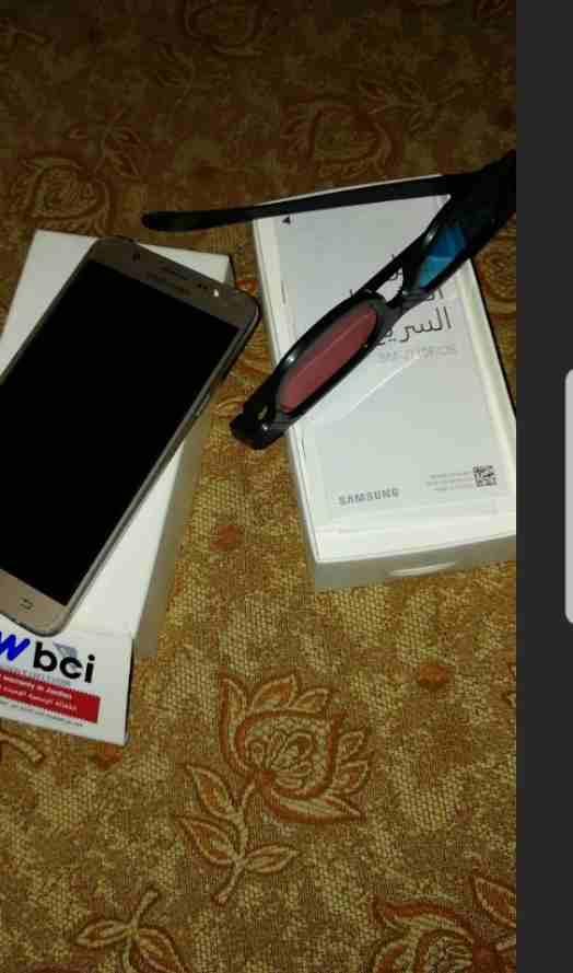 j7 2016
لا تنسَ أنك شاهدت هذا الإعلان في عنكبوت
الجهاز نظيف ولا عليه نقره
محدث ل s9 بدعم بصمة ا...