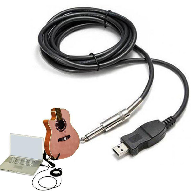 USB Gitarre Kable USB Interface Male to 6.35mm 1/4" Mono Male Electric Adapter                                            


	 				لا تنسَ أنك شاهدت هذا الإعلان في عنكبوت...
