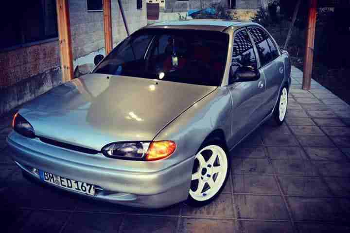 هيونداي اكسنت 1995 accent                                            


	 				لا تنسَ أنك شاهدت هذا الإعلان في عنكبوت            
	 				
                            للبيع اكسنت موديل 1995 
فحص 3 ج...