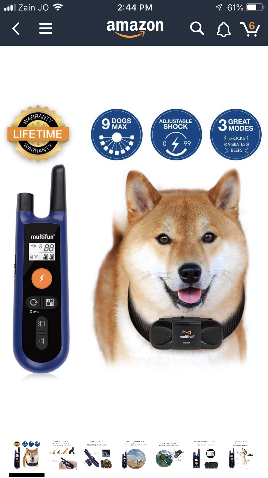 Multifun shock e-collar with remoteطوق تدريب إلكتروني مع ريموت                                            


	 				لا تنسَ أنك شاهدت هذا الإعلان في عنكبوت...