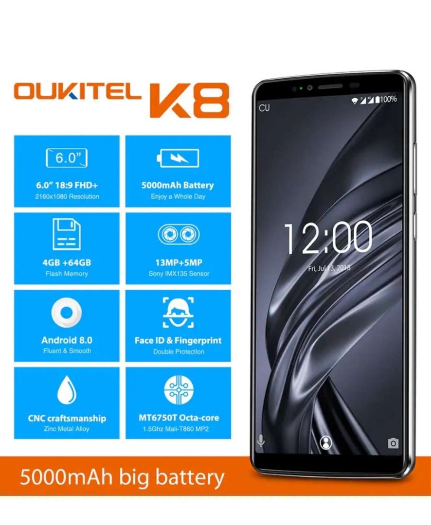 oukitel k8 جديد                                            


	 				لا تنسَ أنك شاهدت هذا الإعلان في عنكبوت            
	 				
                                Oukitel k8 
جديد مجلتن بالكرتونه ......
