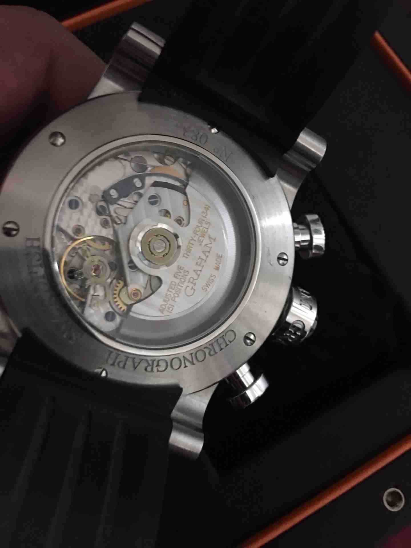 ساعة graham automatic اصلية 100%
لا تنسَ أنك شاهدت هذا الإعلان في عنكبوت
ساعة جراهام سويسرية اصلي...