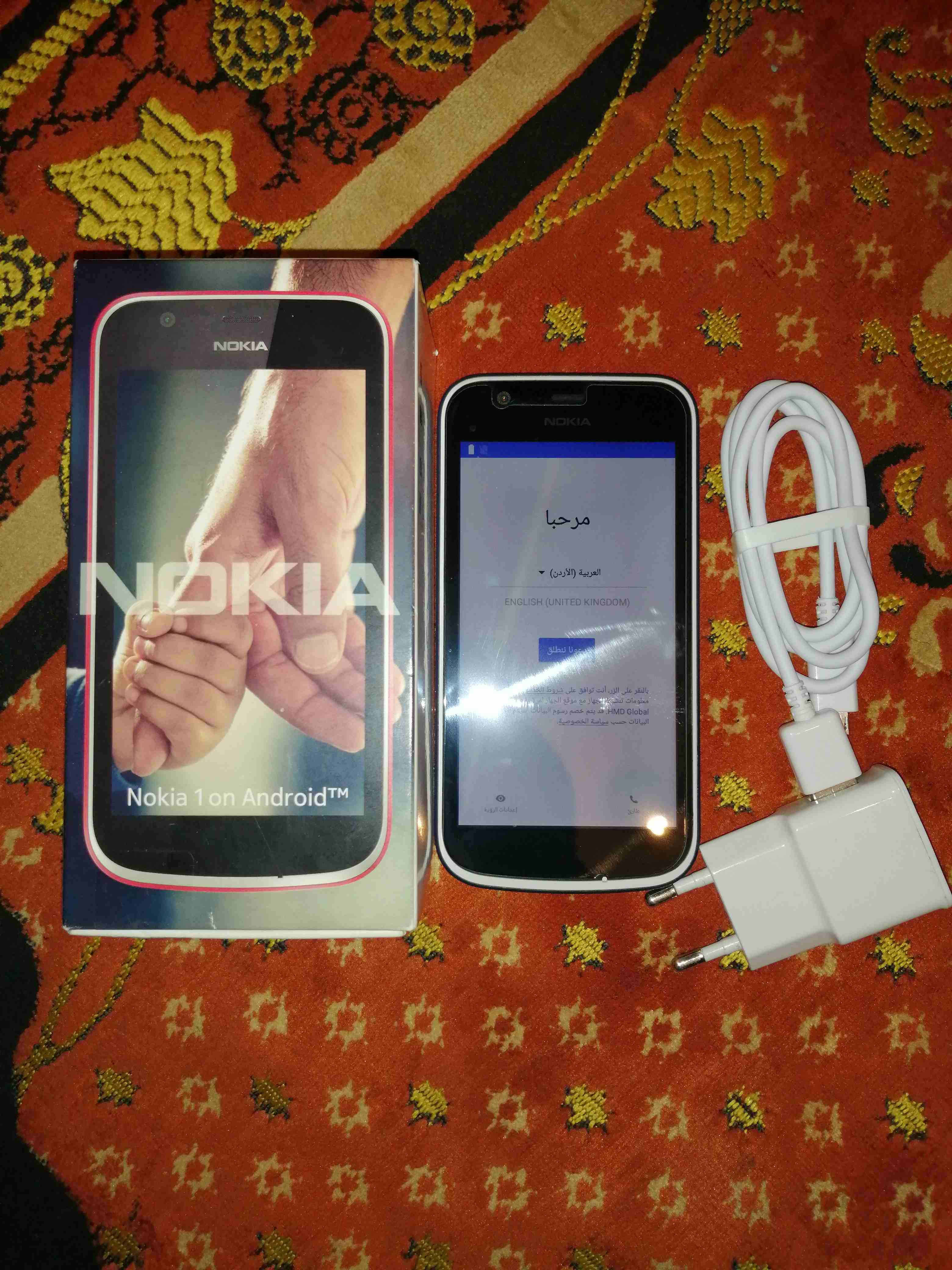 تستخدم إلى حد ما نوكيا 1 بعد البيع شاحن سامسونج وليس سماعة الرأس. <>. Nokia 1
لا تنسَ أنك شاهدت هذا الإعلان في عنكبوت...