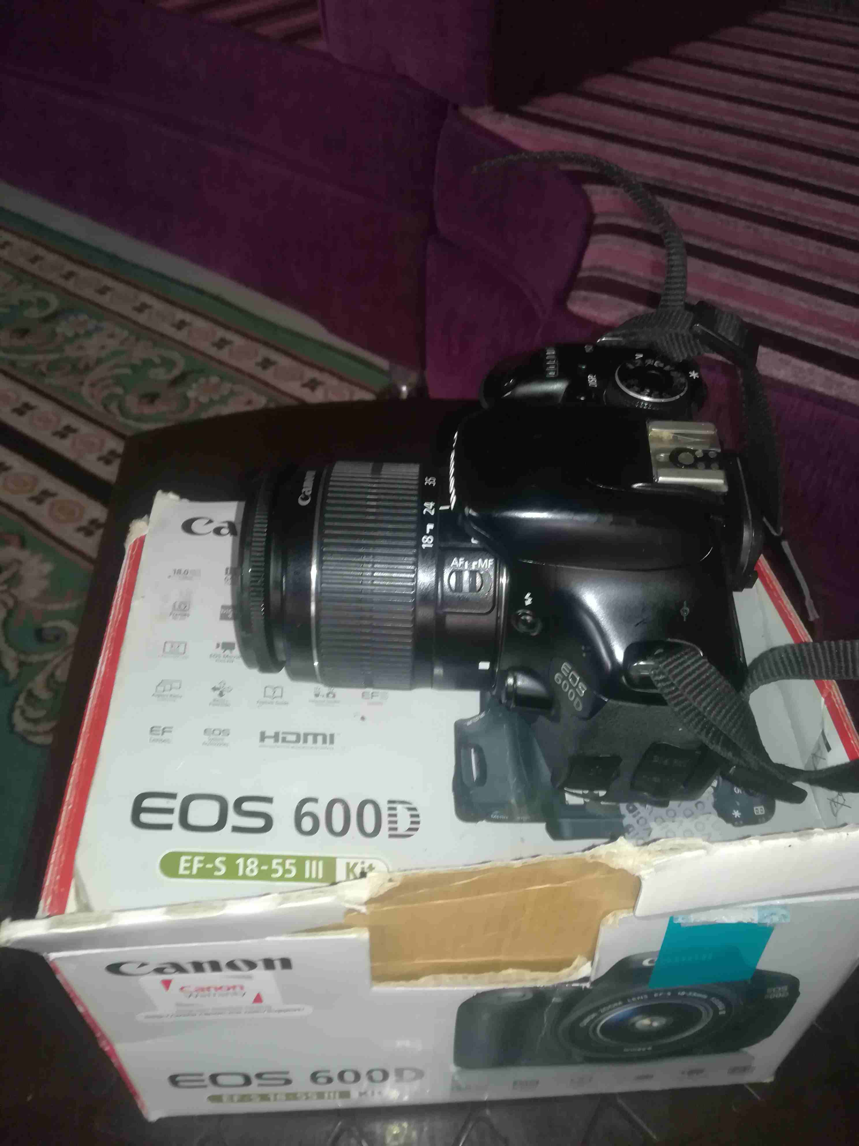 كامير كانون دي 600 بحاله الوكاله استعمال بسيط                                            


	 				لا تنسَ أنك شاهدت هذا الإعلان في عنكبوت            
	 				
                            كاميرا كانو...