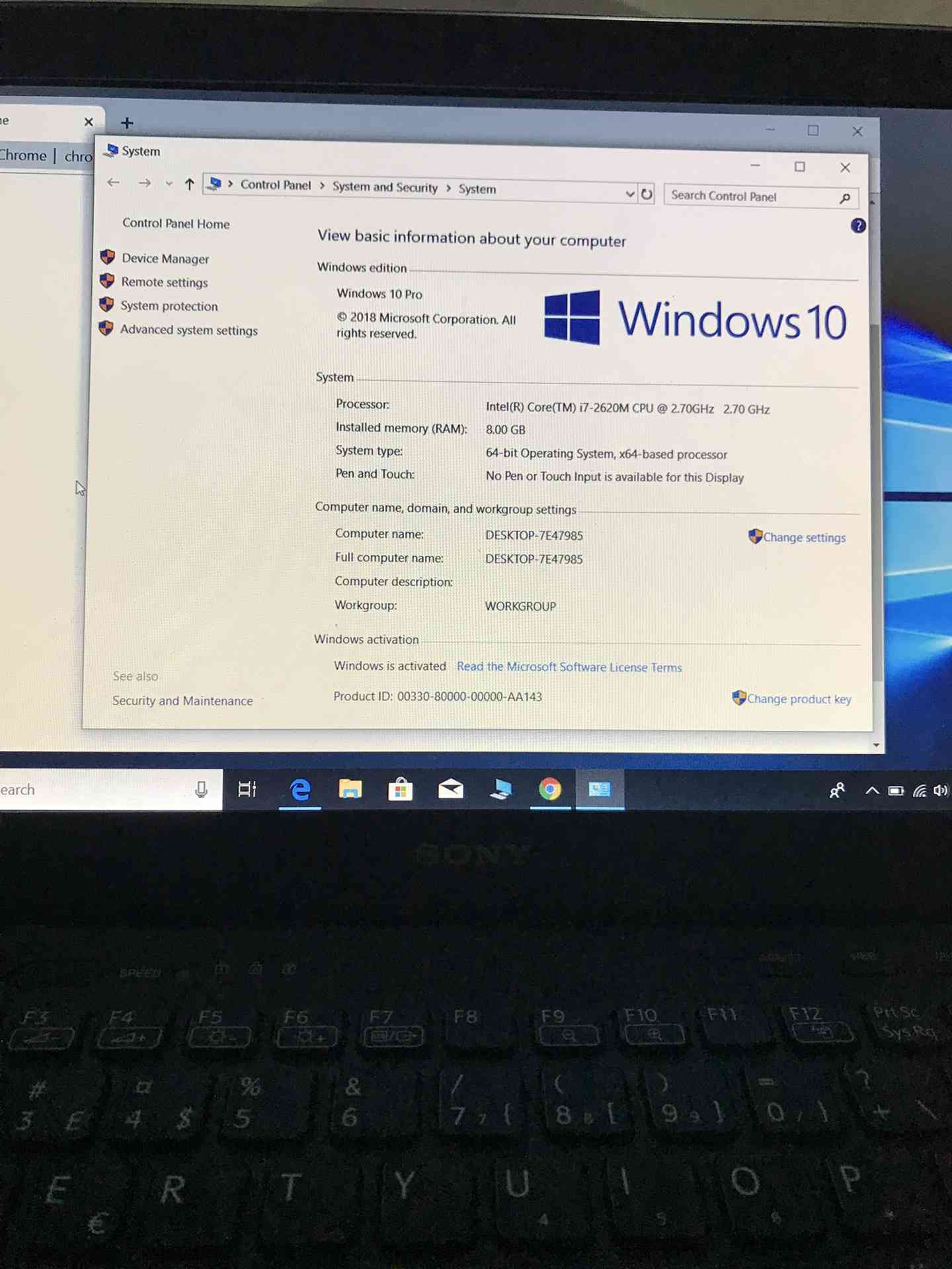 Somy VPCSA NoteBook                                            


	 				لا تنسَ أنك شاهدت هذا الإعلان في عنكبوت            
	 				
                                -Sony VPCSA Notebook
Species:
8GB...