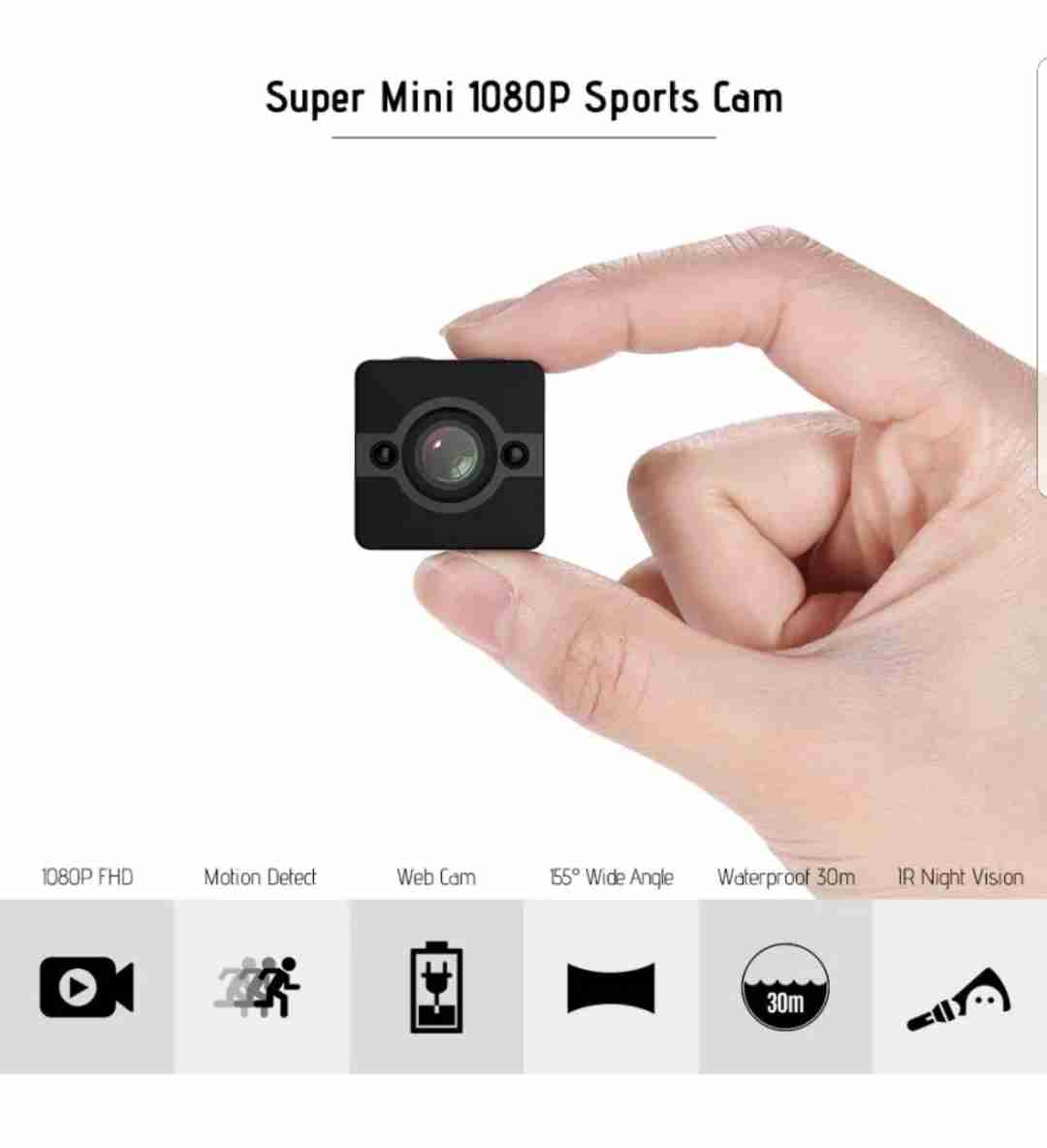 MINI WATER PROOF ACTION SPORT CAMERA
لا تنسَ أنك شاهدت هذا الإعلان في عنكبوت
MINI WATER PROOF...