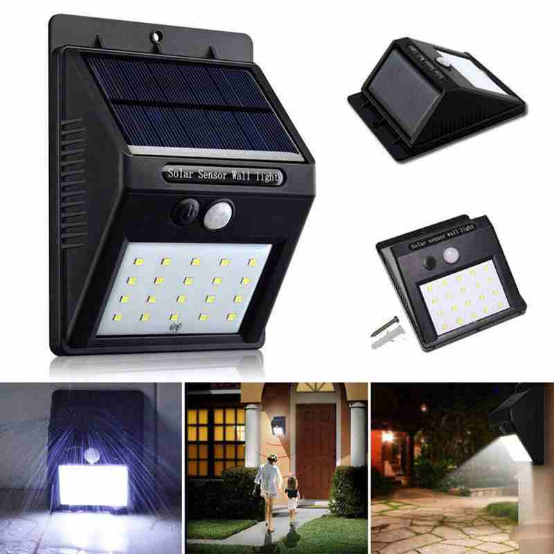 Solar Sensor Wall Light
لا تنسَ أنك شاهدت هذا الإعلان في عنكبوت
LED Solar Powered PIR Motion Sens...