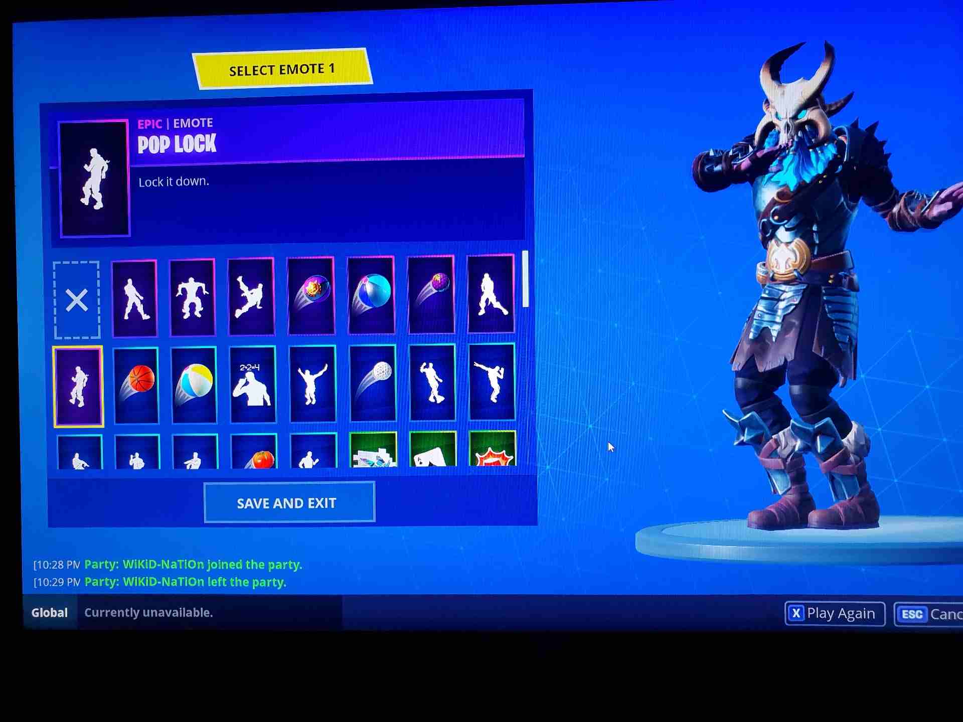 اكاونت فورتنايت سيزون 4 5 6 زومبي 400 في بكس
لا تنسَ أنك شاهدت هذا الإعلان في عنكبوت
للبيع فق...