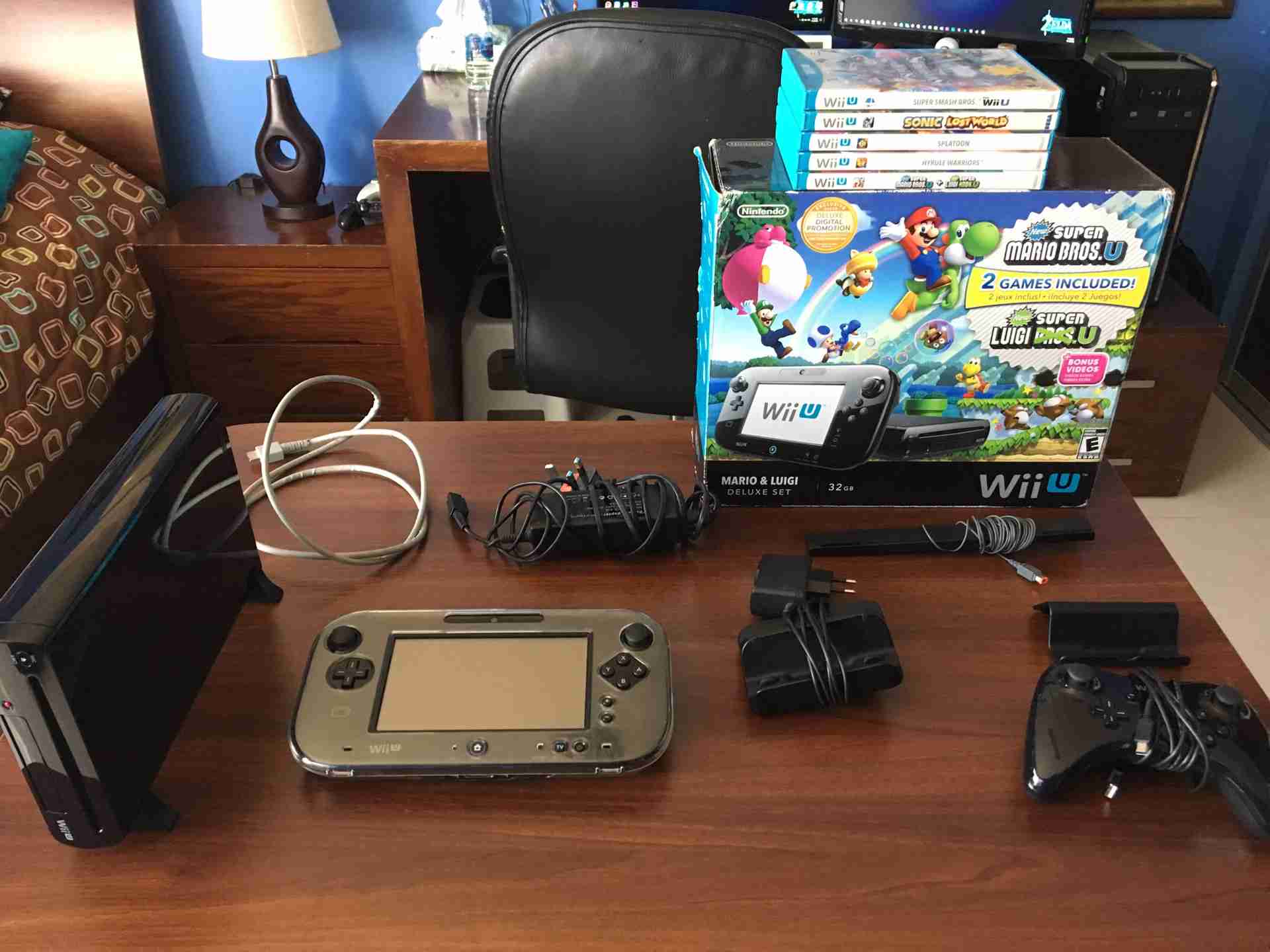 Nintendo Wii U for Sale                                            


	 				لا تنسَ أنك شاهدت هذا الإعلان في عنكبوت            
	 				
                                Used but in a good condition...