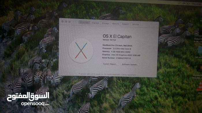 لاب توب ابل ماك بوك برو بحال الوكالة..Macbook pro I7...
لا تنسَ أنك شاهدت هذا الإعلان في عنكبوت...