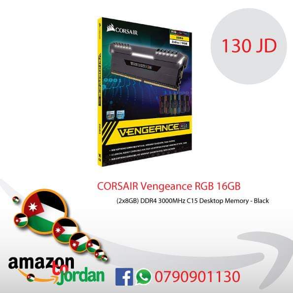 DDR4 16gb Ram 3000mhz                                            


	 				لا تنسَ أنك شاهدت هذا الإعلان في عنكبوت            
	 				
                                Corsair vengeance pro RGB 16GB...