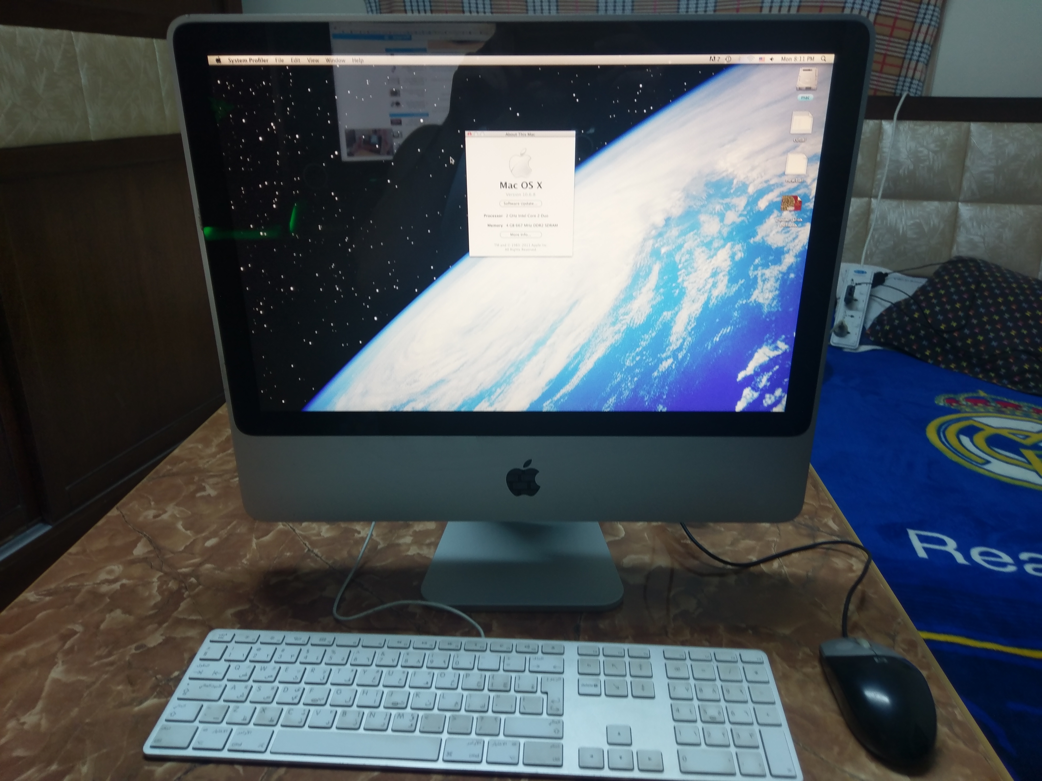 Imac 7.1 بحالة ممتازة للبيع.. ممتاز للتصميم                                            


	 				لا تنسَ أنك شاهدت هذا الإعلان في عنكبوت            
	 				
                                Processer...