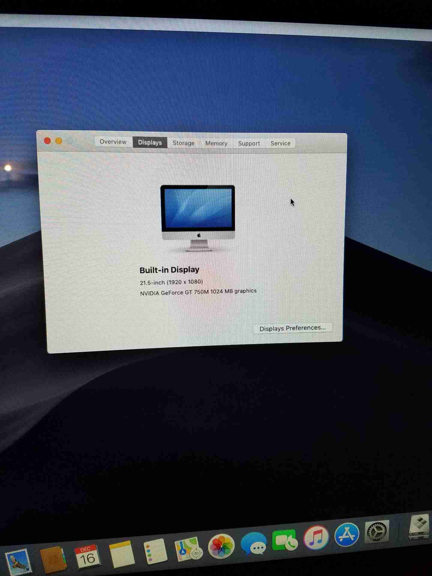 imac i5 16gb ram 1gb nvidia                                            


	 				لا تنسَ أنك شاهدت هذا الإعلان في عنكبوت            
	 				
                                imac 21.5"
core i5 2...