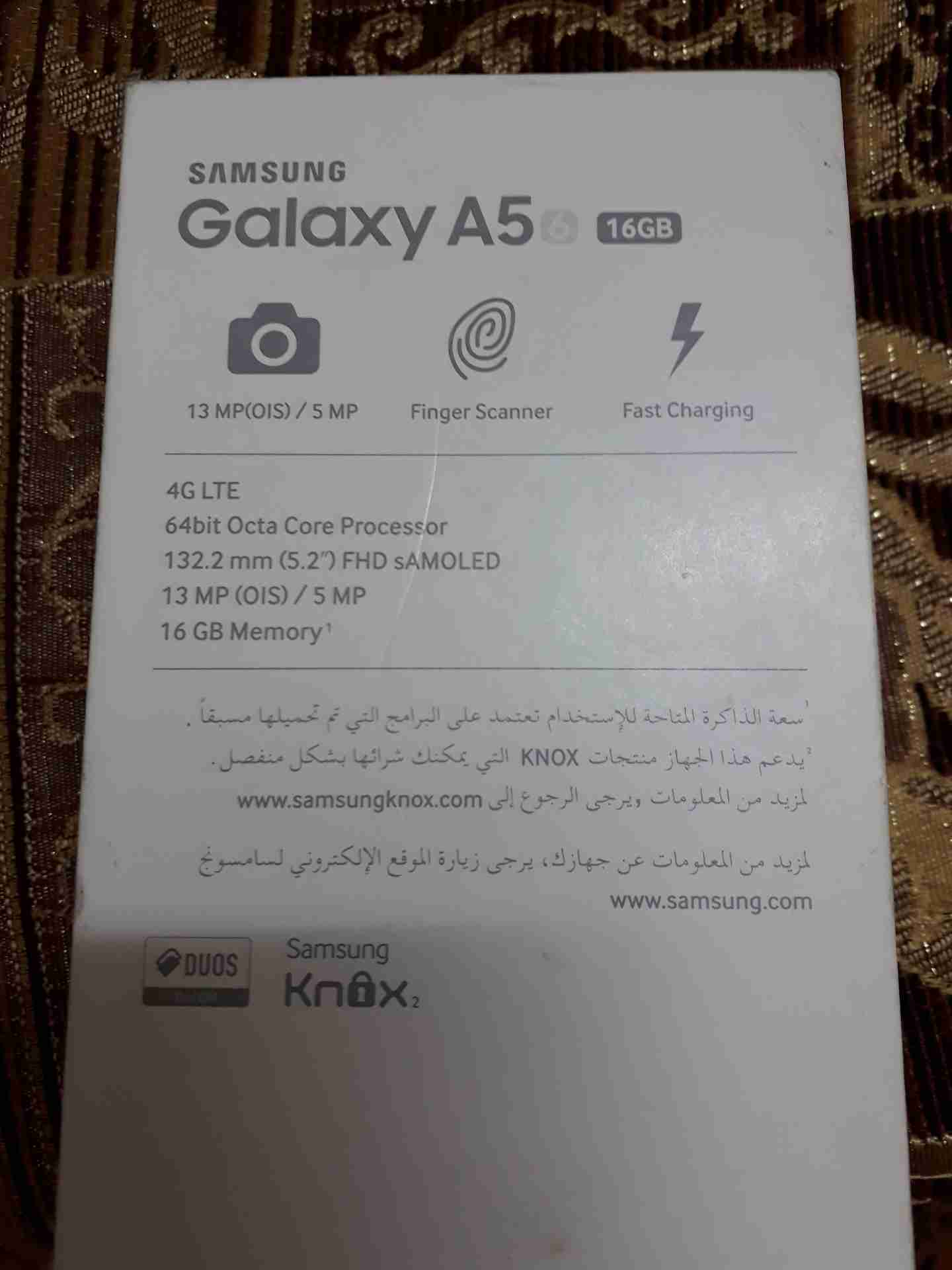 a5 بصمه 16جيجا
لا تنسَ أنك شاهدت هذا الإعلان في عنكبوت
بحالة الجديد بس يو جد شعر من الخلف...