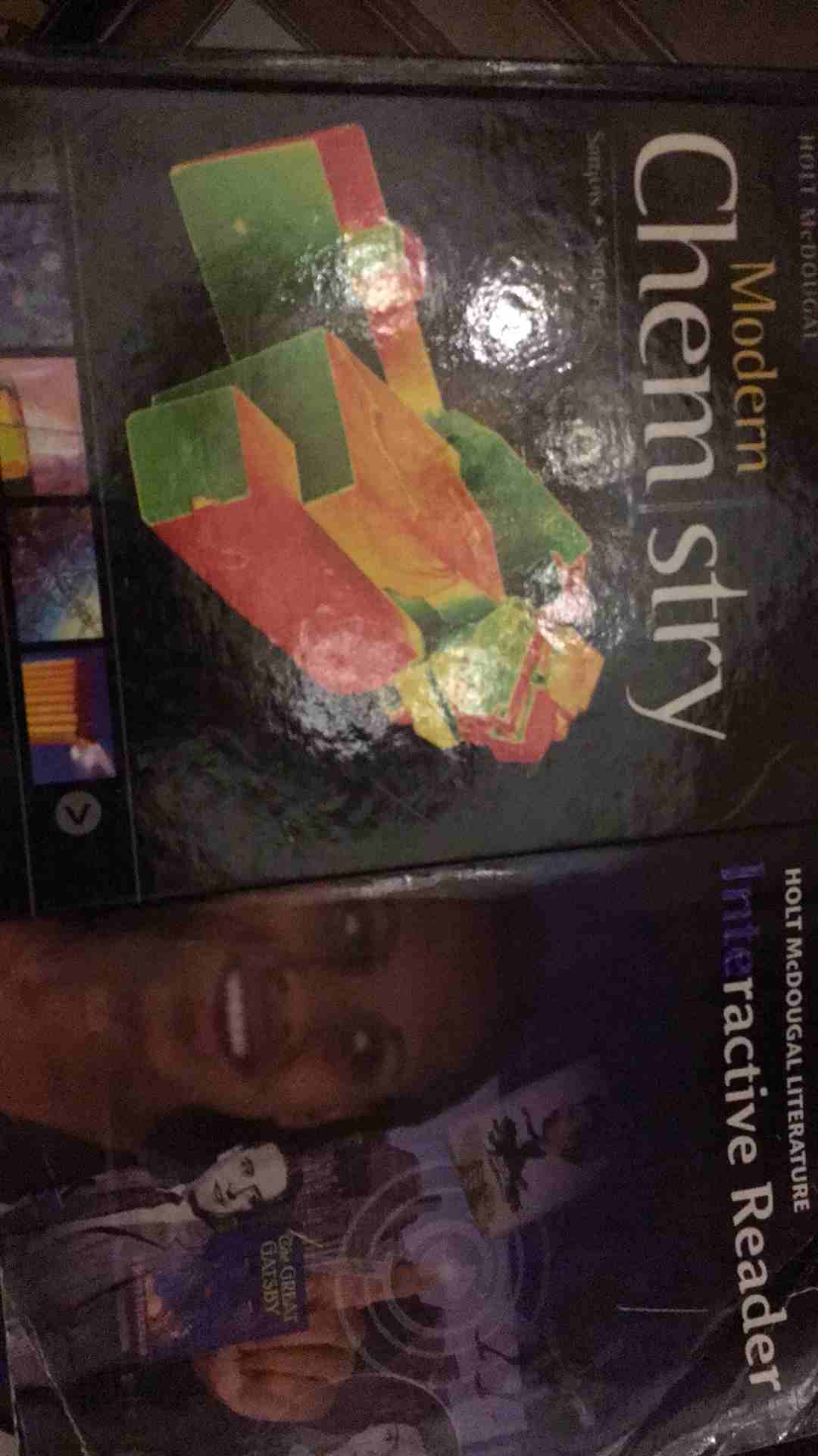 كتب صف 11 و 12 sat 2                                            


	 				لا تنسَ أنك شاهدت هذا الإعلان في عنكبوت            
	 				
                            interactive Reader مستعمل  
Chemist...
