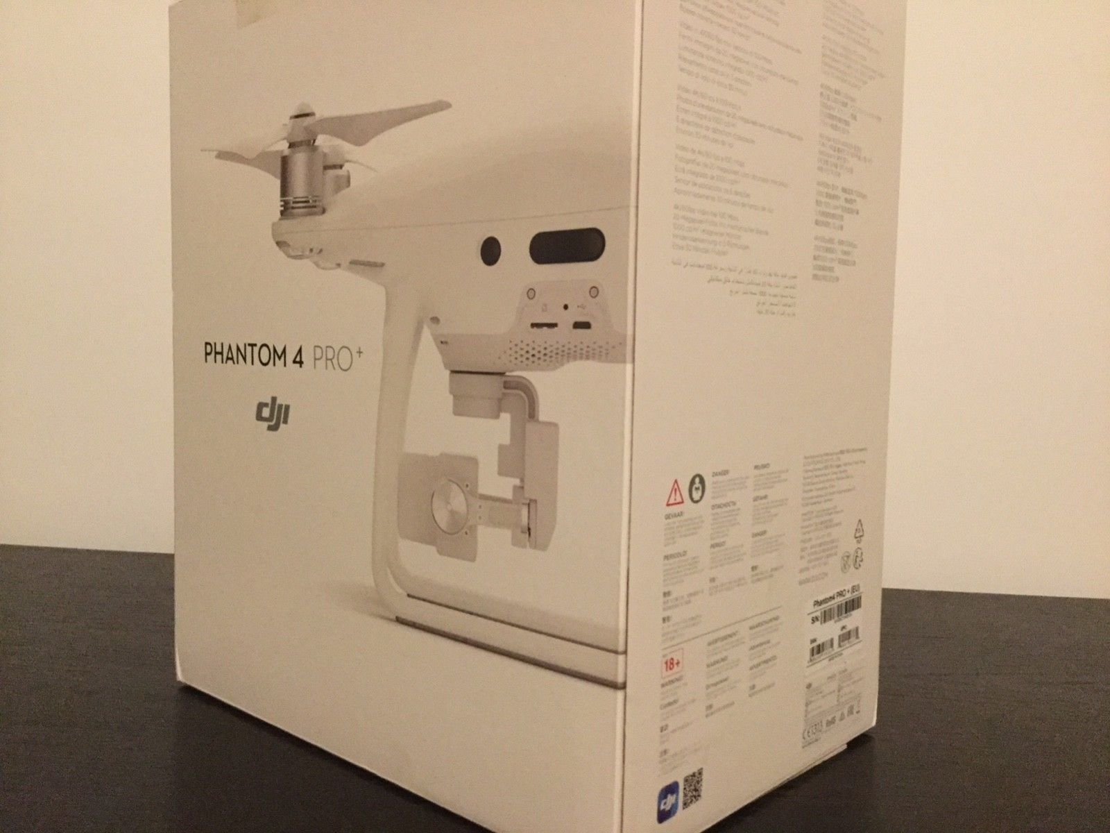 Condition: brand-new, unused, unopened, undamaged item in its original packaging.

Model:	DJI Phantom 4 Pro+
Country/Region of Manufacture:	China	
UPC:	0190021283763

Any interested buyer should pleas...