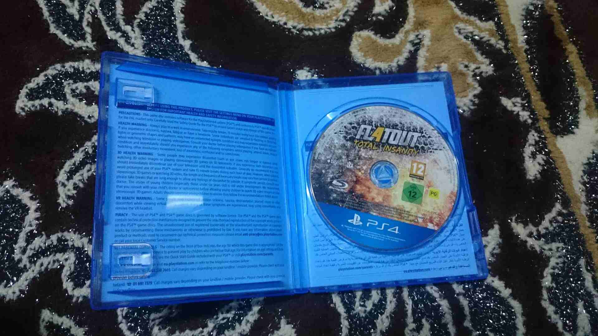 لعبه FLATONT4                                            


	 				لا تنسَ أنك شاهدت هذا الإعلان في عنكبوت            
	 				
                            لعبه بحاله الوكاله لعبه سيارات  كما  موضحه...