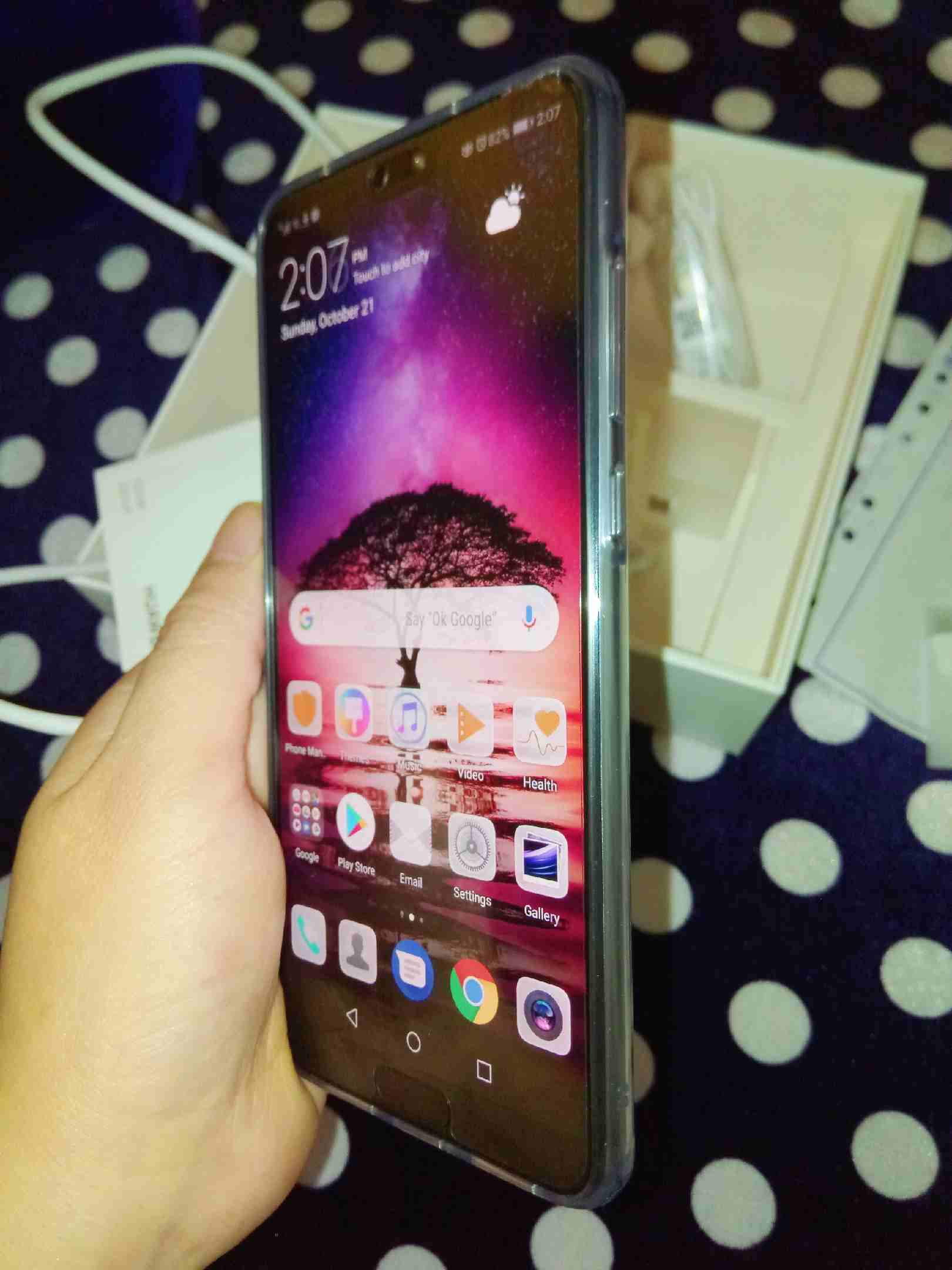 Huawei p20 pro (triple camera)
لا تنسَ أنك شاهدت هذا الإعلان في عنكبوت
128GB, 6GB RAM, 4 LTE, Dua...