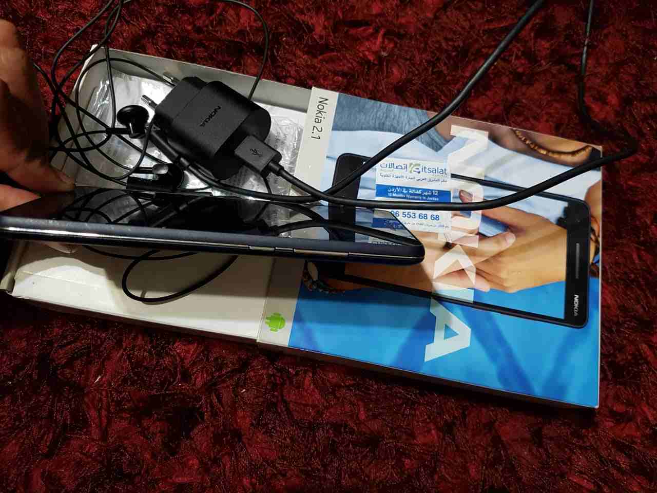 التلفون نضيف جدا مع كرتونتو واشاحنو الاصلي وا سماعاتو
لا تنسَ أنك شاهدت هذا الإعلان في عنكبوت
نضي...