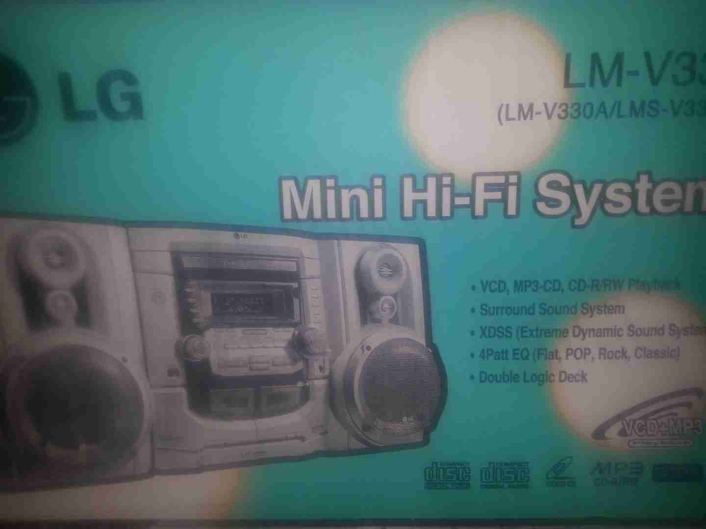 ستريو LG مواصفات عاليه الدقه مع ريموت جديد ... ب 130 دينار
لا تنسَ أنك شاهدت هذا الإعلان في عنكبوت...