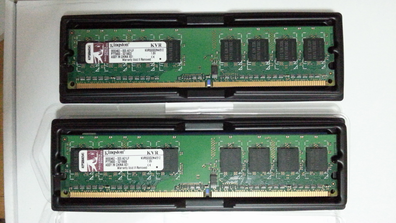 DDR2, DDR3 ECC Non-ECC PC & Laptop RAM (Great condition)
لا تنسَ أنك شاهدت هذا الإعلان في عنكبوت...