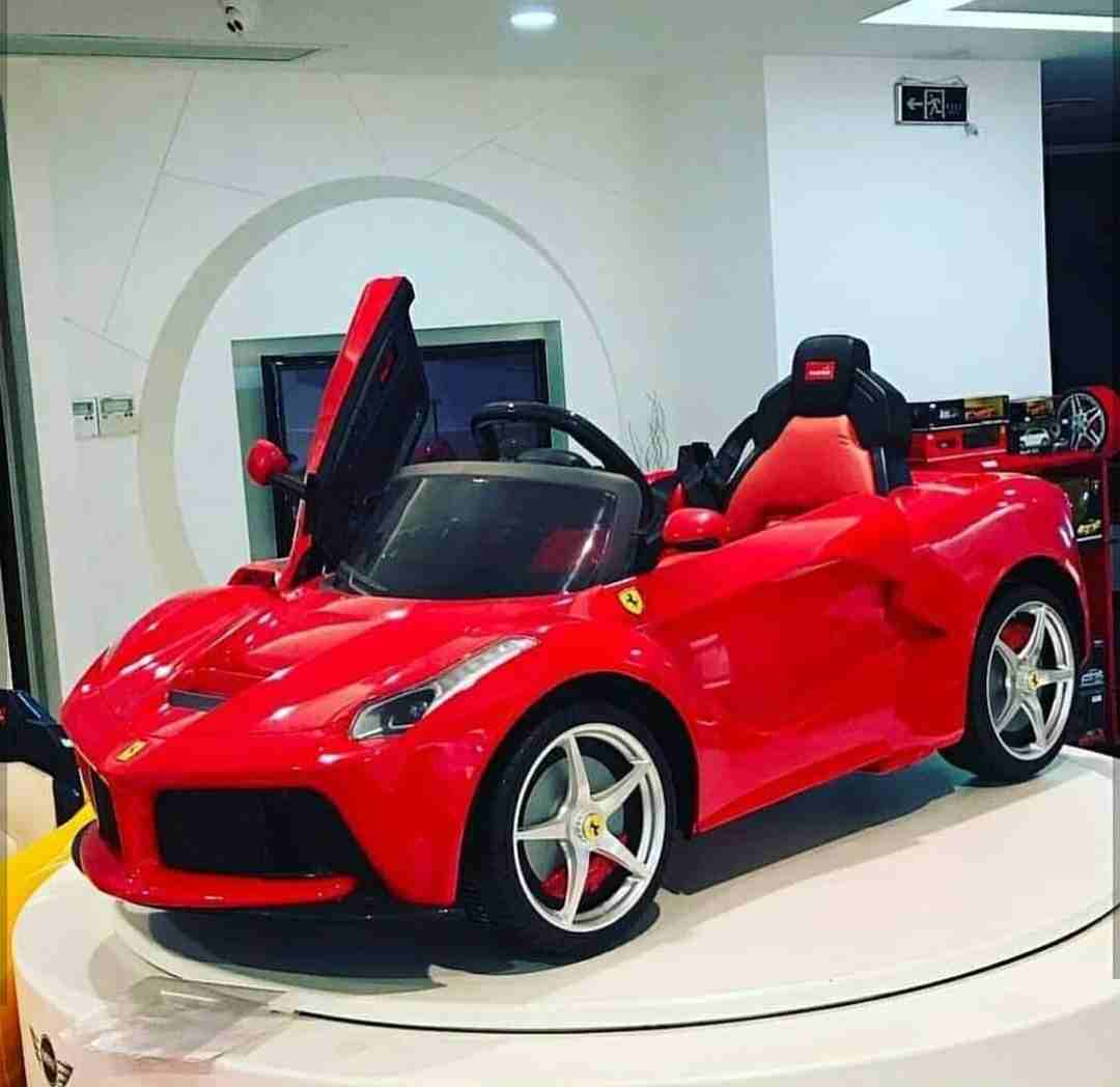 سيارة أطفال فيراري من سنتين الى 6 سنوات
لا تنسَ أنك شاهدت هذا الإعلان في عنكبوت
سيارة أطفال فيرار...
