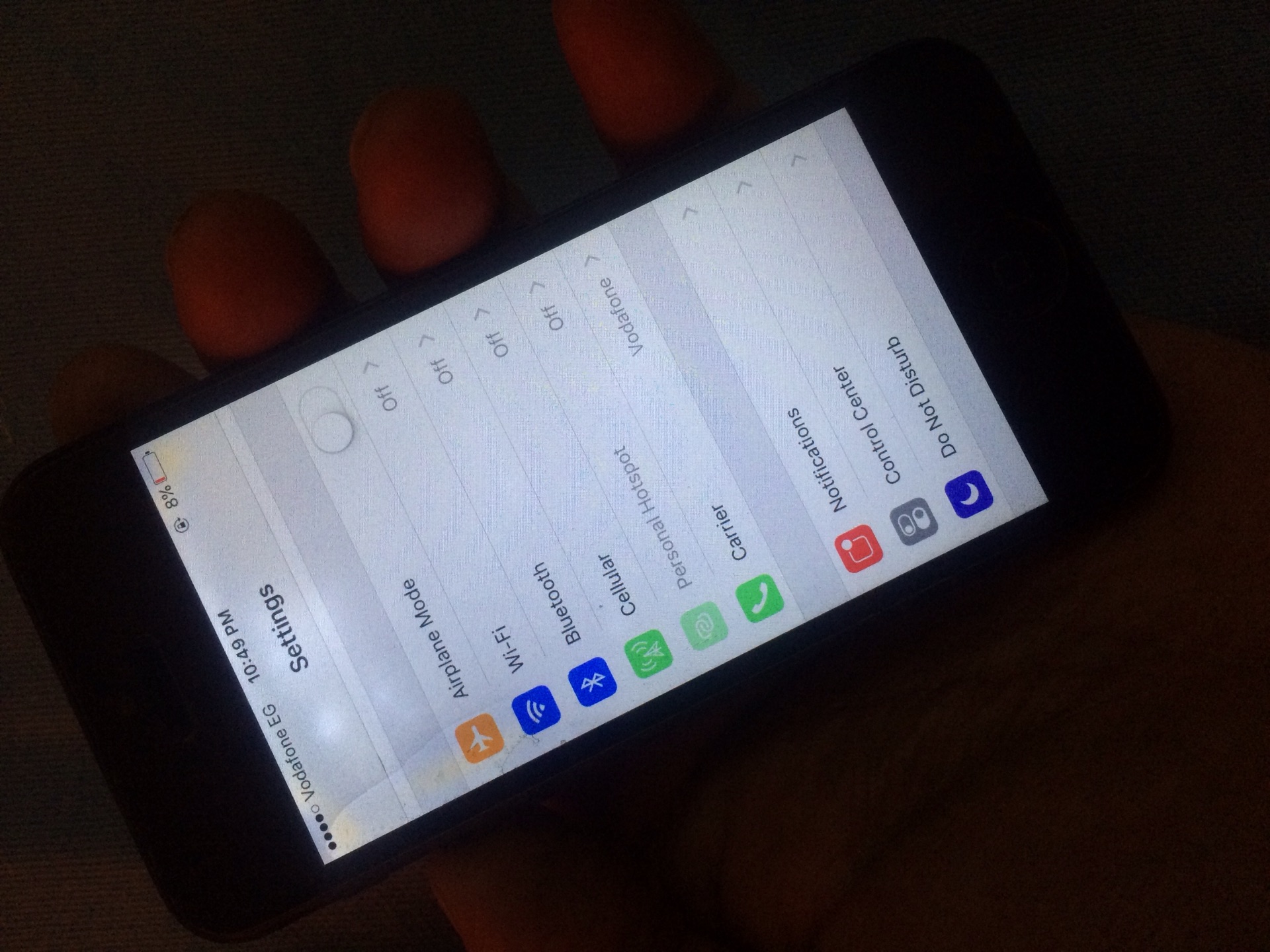 iphone5 16GB
لا تنسَ أنك شاهدت هذا الإعلان في عنكبوت
Iphone 5 مساحة 16 جيجا بحالة ممتازه جدا...