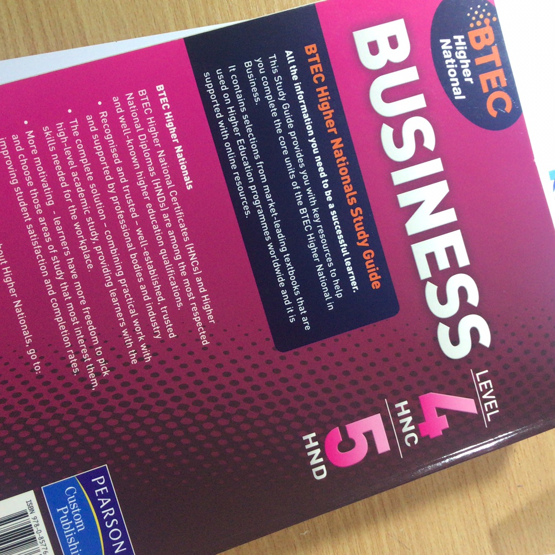 BTEC HIGHER NATIONAL BUSINESS EDEXCEL
لا تنسَ أنك شاهدت هذا الإعلان في عنكبوت
LEVEL 4 HNC , L...
