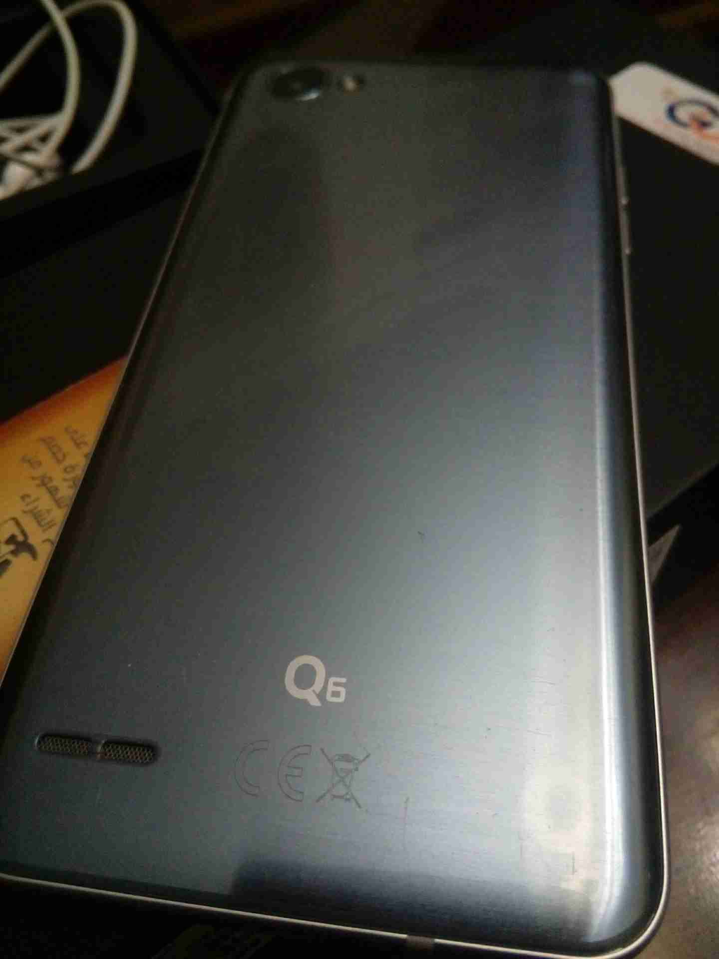 lg q6 3gram 32g بحال الوكاله
لا تنسَ أنك شاهدت هذا الإعلان في عنكبوت
ازالجهاز رائع جدا مع كرت...