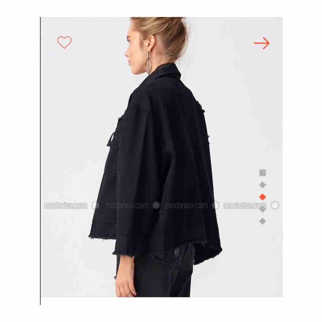 black modanisa jean jacket
لا تنسَ أنك شاهدت هذا الإعلان في عنكبوت
Unused black jeans jacket from...