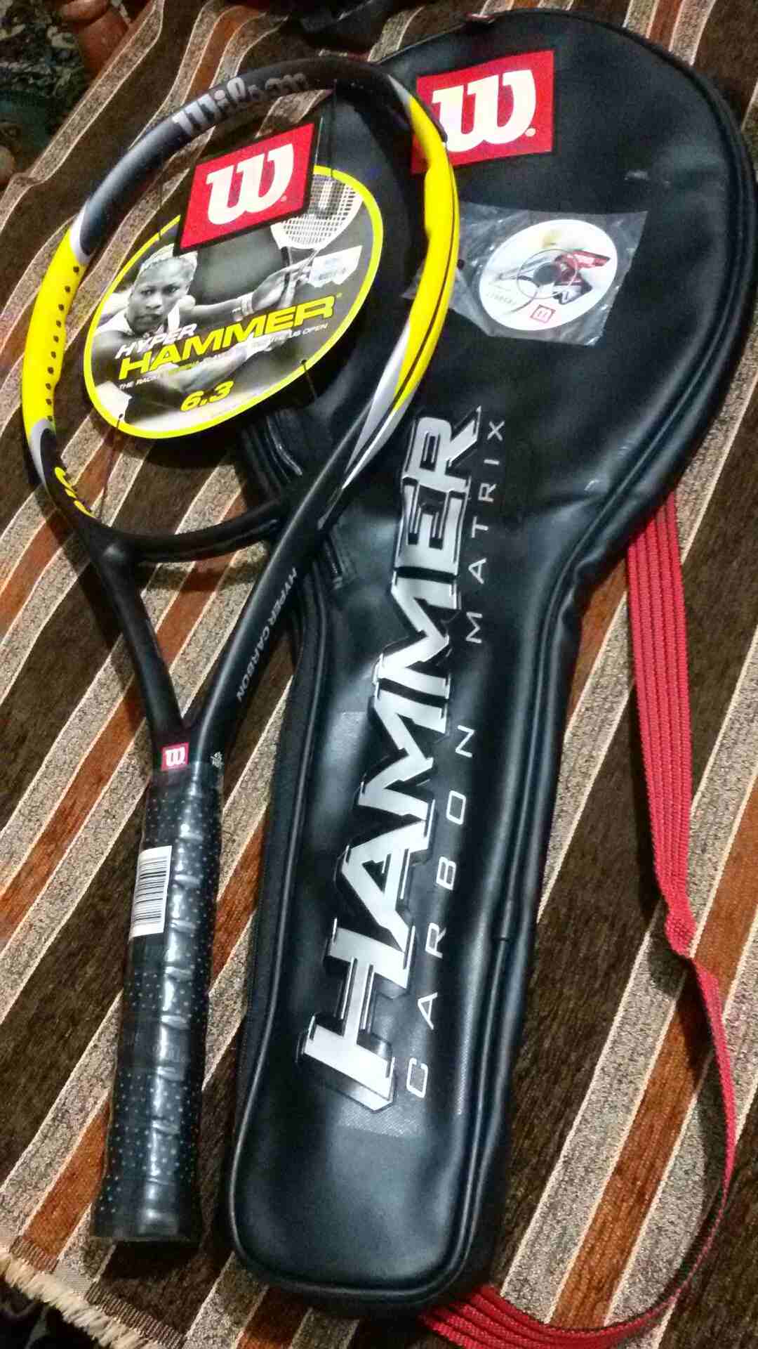 مضرب تنس   Wilson HAMMERcarbon جديد للبيع                                            


	 				لا تنسَ أنك شاهدت هذا الإعلان في عنكبوت            
	 				
                            المضرب جديد مع...