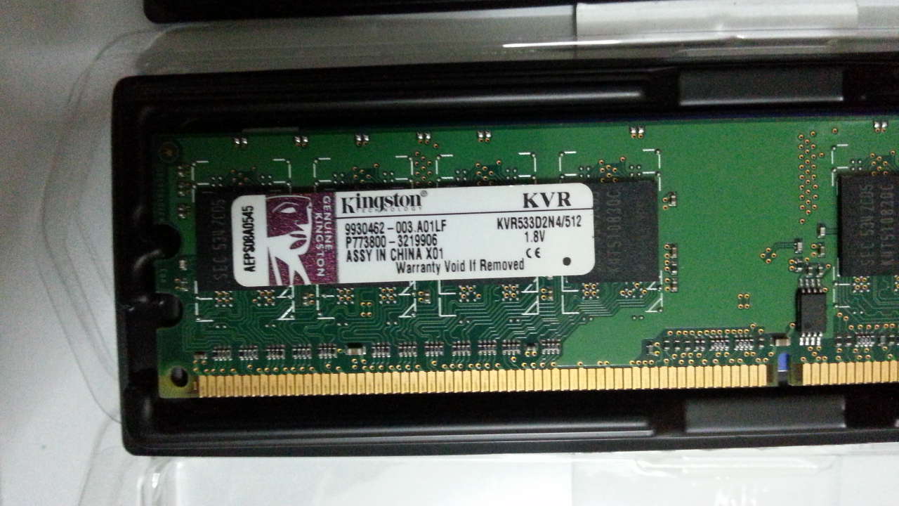 DDR2, DDR3 ECC Non-ECC PC & Laptop RAM (Great condition)
لا تنسَ أنك شاهدت هذا الإعلان في عنكبوت...