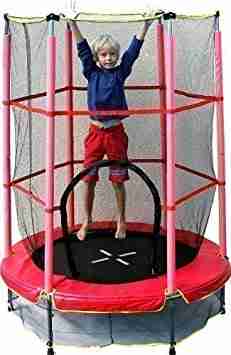 GSD kids trampoline with net
لا تنسَ أنك شاهدت هذا الإعلان في عنكبوت
إطار مقاوم للصدأ وحصيرة...