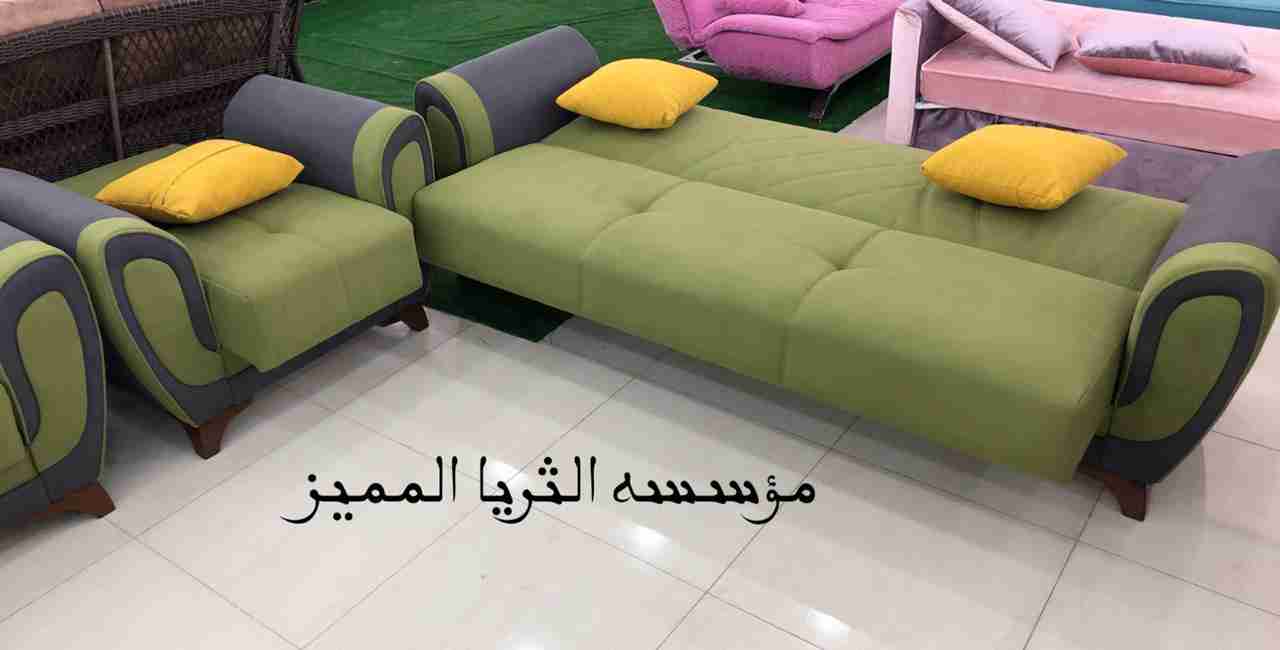 طقم كنب كلاسيك يفتح ويصبح سرير جديد
لا تنسَ أنك شاهدت هذا الإعلان في عنكبوت
عرض خااااااااص وم...