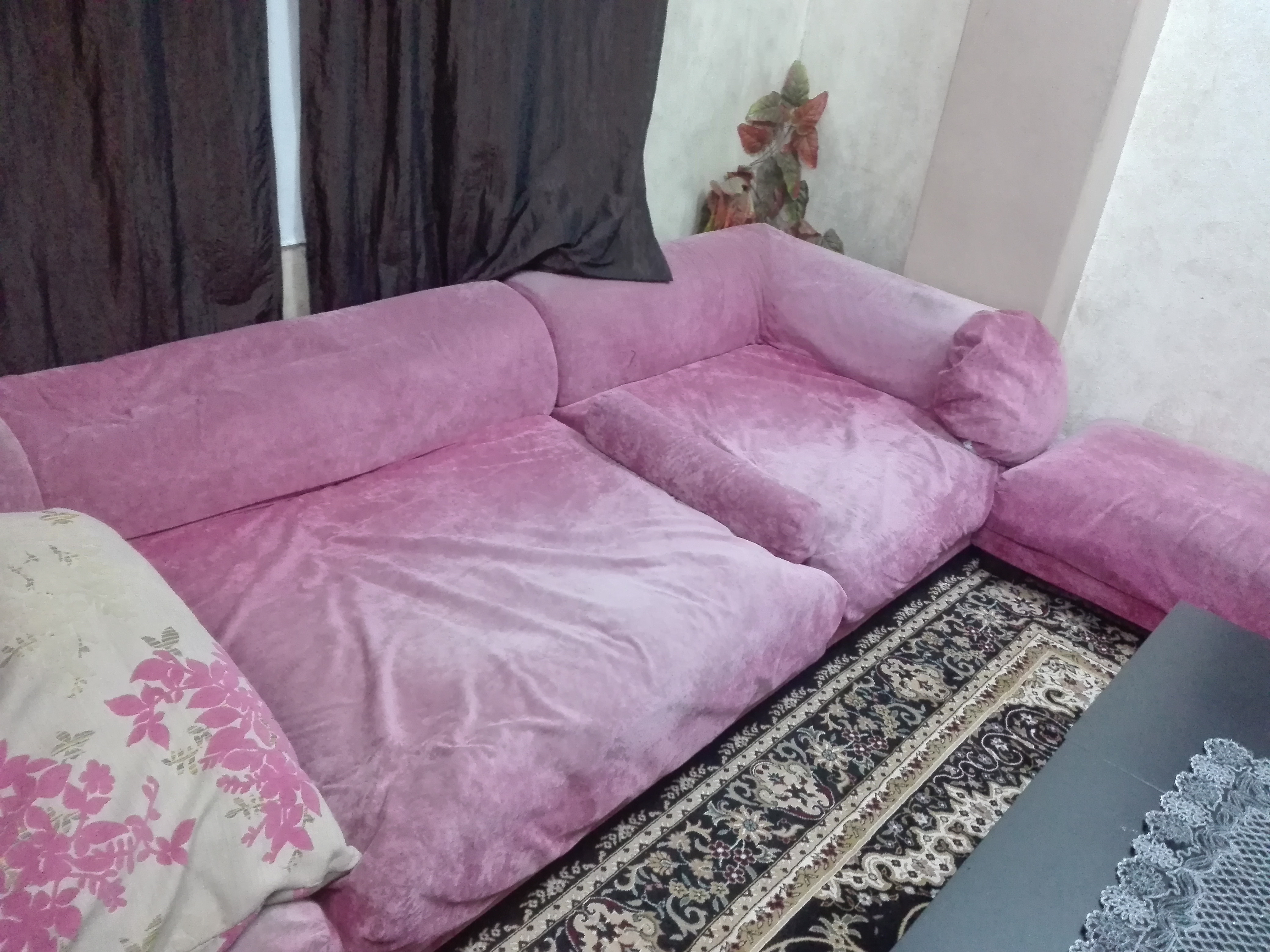 كنب للبيع
لا تنسَ أنك شاهدت هذا الإعلان في عنكبوت
طقم كنب خمسة مقاعد خشب وصناعه في تايلاند بس...