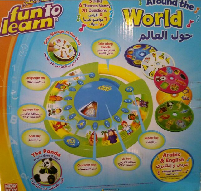 مجموعة ألعاب بحالة ممتازة وشبه جديدة
لا تنسَ أنك شاهدت هذا الإعلان في عنكبوت
ثلاثة ألعاب تعلي...