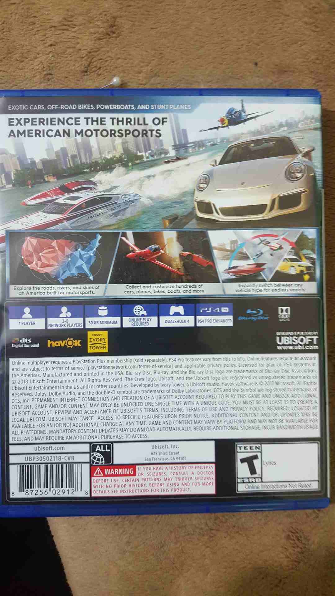 The crew 2                                            


	 				لا تنسَ أنك شاهدت هذا الإعلان في عنكبوت            
	 				
                            مجرب ل التئكد انو شغال  للبيع ب 40 امريكي...