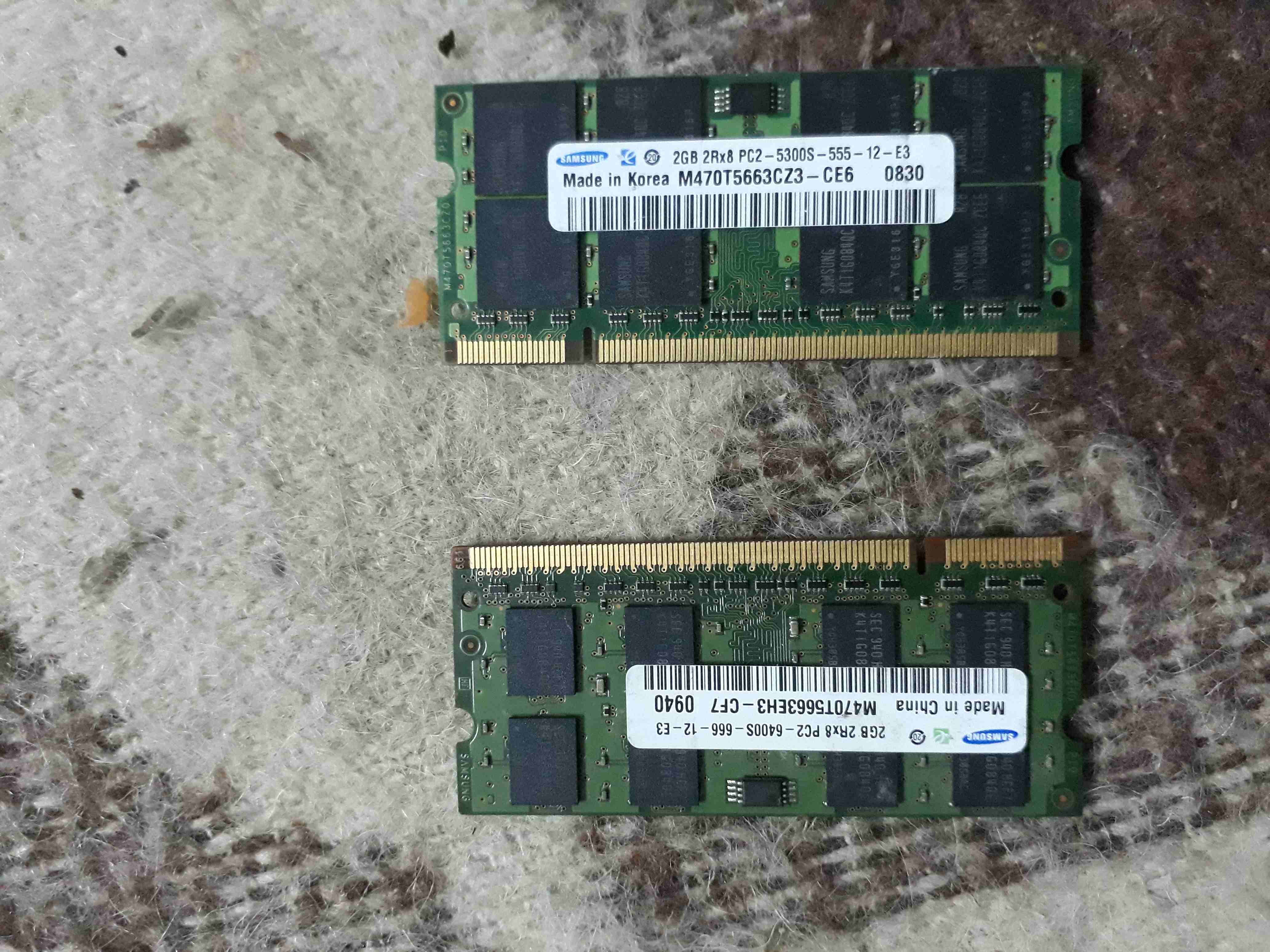 رامات ddr2 4giga حبتين                                            


	 				لا تنسَ أنك شاهدت هذا الإعلان في عنكبوت            
	 				
                            تب نظافه حبتين كل حبه 2 جيجا يعني...
