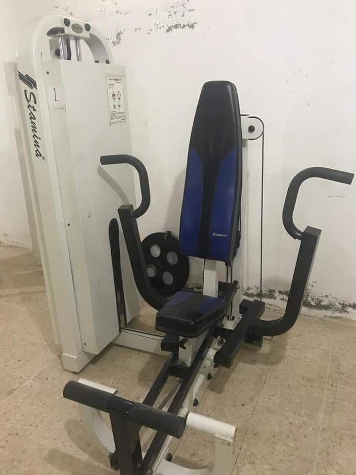 اجهزه نادي رياضي كامل للبيع
لا تنسَ أنك شاهدت هذا الإعلان في عنكبوت
بحاله جيده جدآ موجودين في...