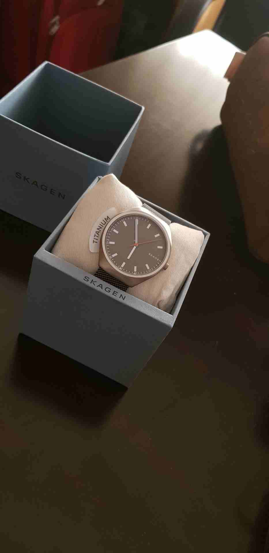 Skagen Denmark
لا تنسَ أنك شاهدت هذا الإعلان في عنكبوت
1) Anita Blue Leather Stone Watch - women&...