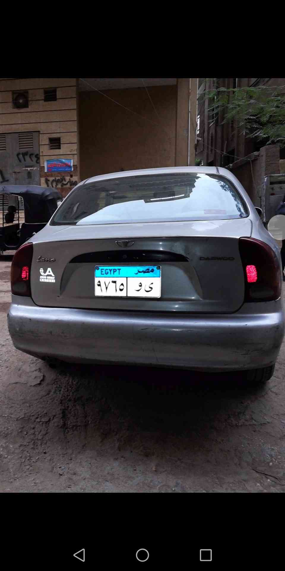 عربية دايو لانوس 2004 فابريكة بالكامل
لا تنسَ أنك شاهدت هذا الإعلان في عنكبوت
سيارة دايو لانو...