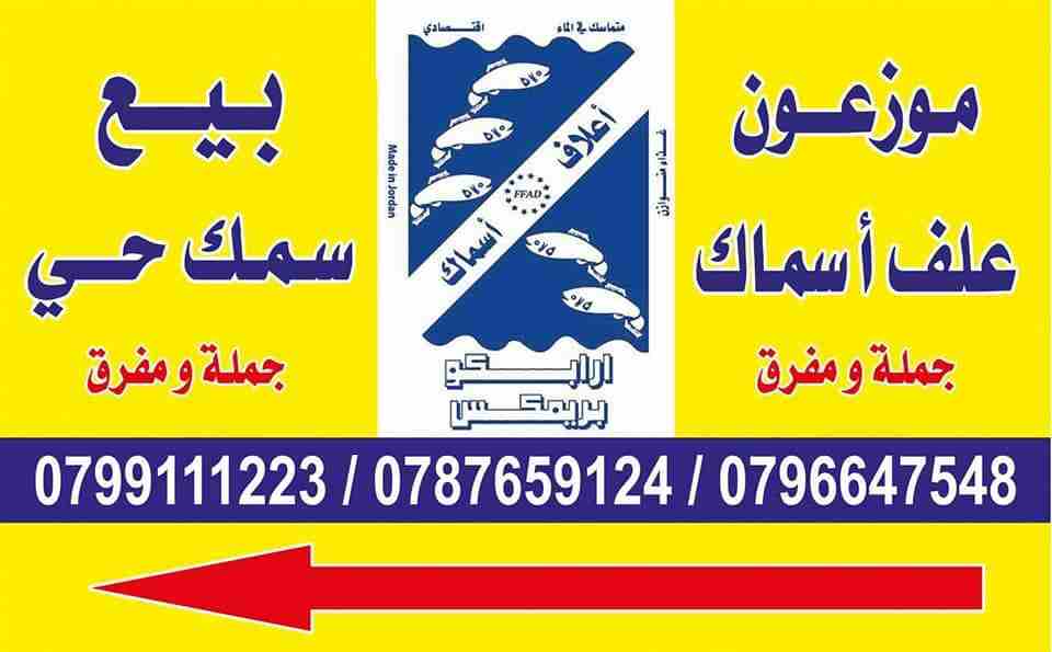 سمك حي يباع مباشرا داخل المزرعة مع وجود خدمة التنظيف مشط أوزان 400-600غم
لا تنسَ أنك شاهدت هذا الإعلان في عنكبوت...