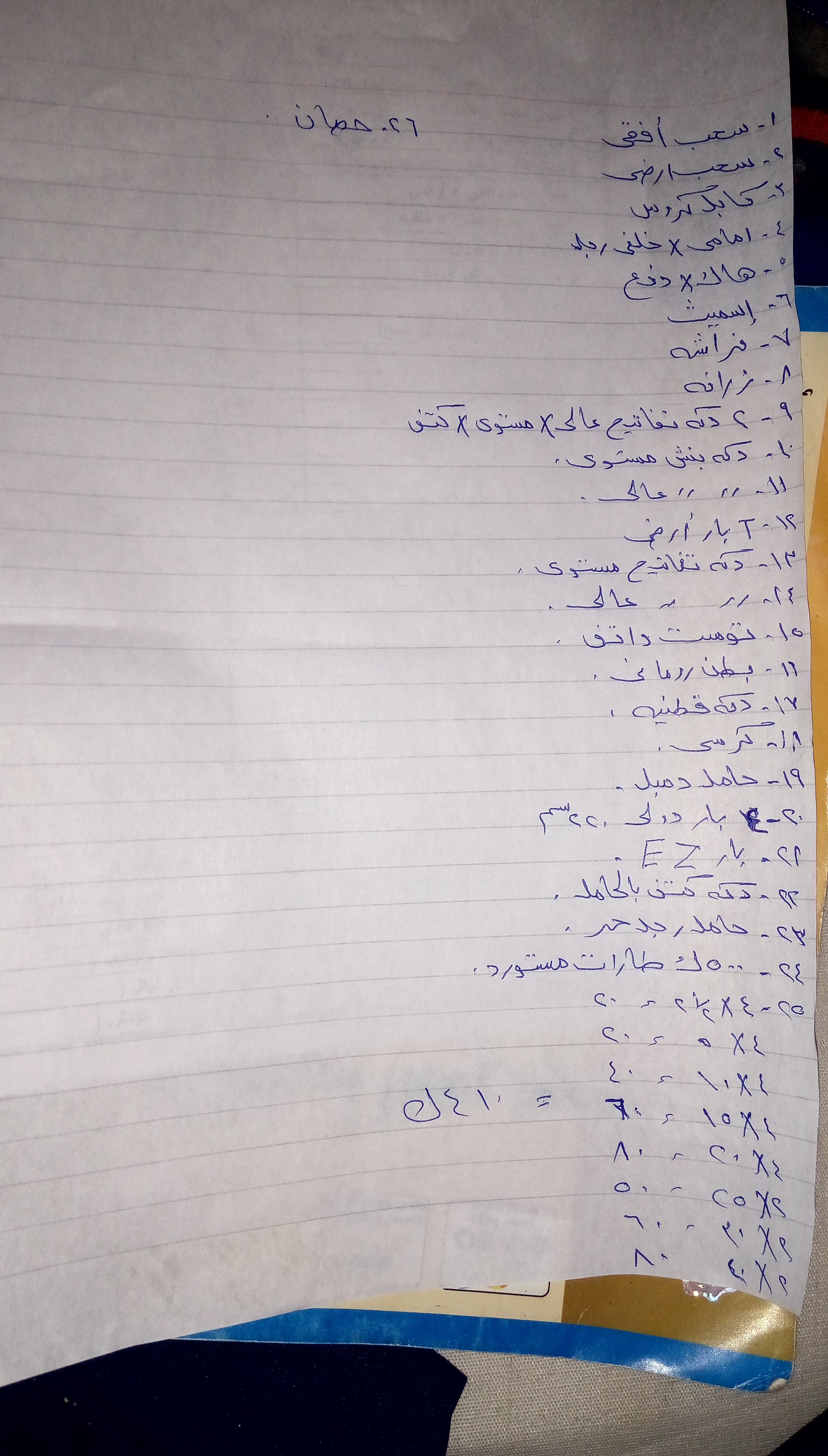 gym for sale
لا تنسَ أنك شاهدت هذا الإعلان في عنكبوت
اجهزة جيم كامل للبيع...